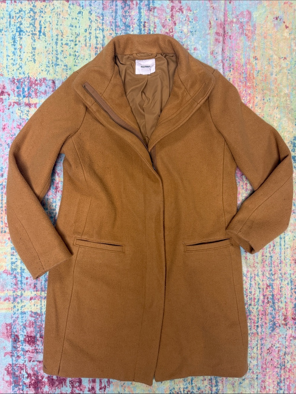 Old Navy Camel Trench Coat